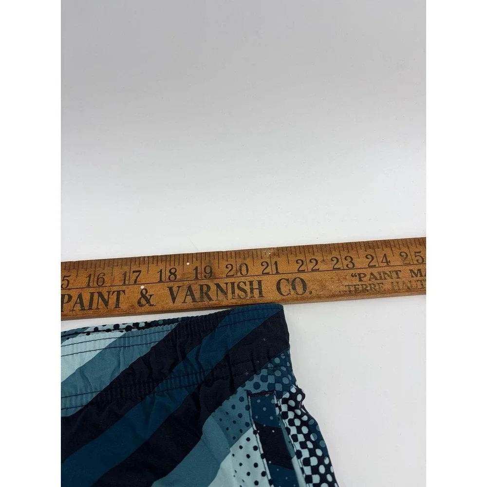 Nike Breaker Volley/Board Swim Shorts, Geometric Pattern, Men's Size XL